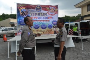 Perkenalkan, Si Polin, ‘Personel’ Baru Satlantas Grobogan