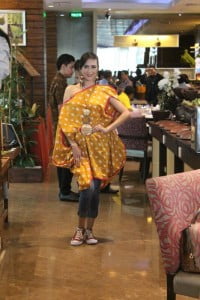 Ketika Shibori dan Jumputan Jadi Bintang di Food & Fahion
