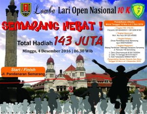 Ayo Ikut! Lomba Lari 10k Berhadiah Puluhan Juta Rupiah