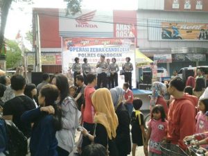 Ini Cara Satlantas Polres Grobogan Sosialisasi Operasi Zebra