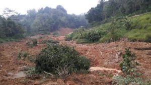 Longsor di Karanganyar 8 Orang Tertimbun 1 Tewas