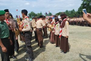 Peserta Kemah Kebangsaan Suguhan Kuliner Nusantara
