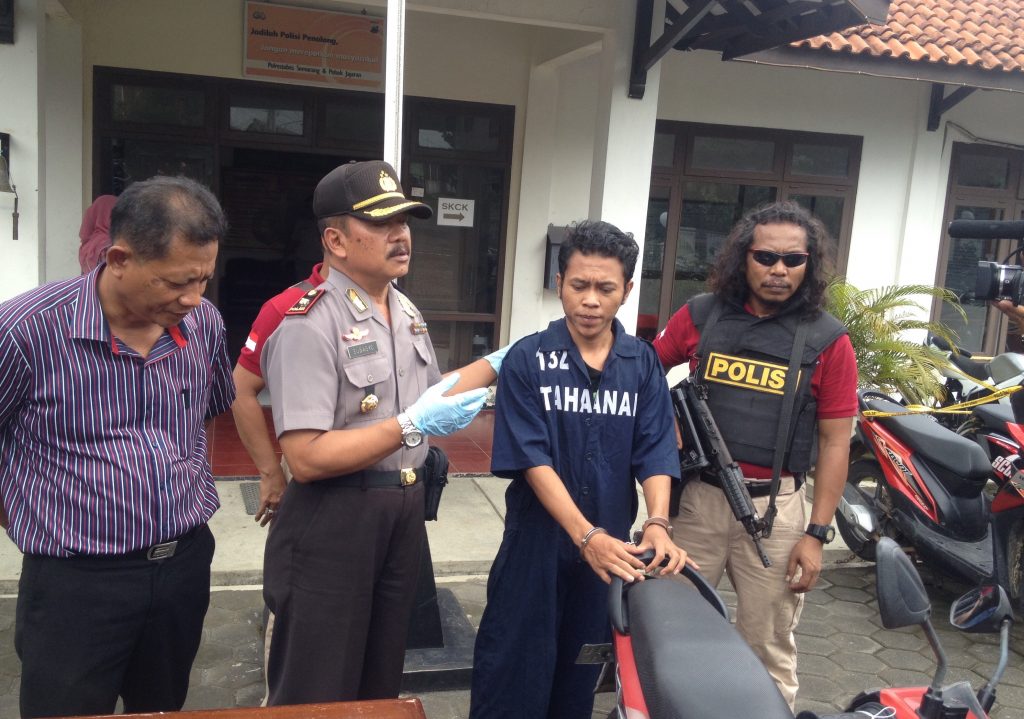 Pencuri Kendaraan Bermotor ditangkap Polsek Tembalang