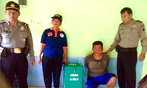 Pencuri Kotak Amal Babak Belur
