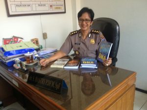 Dokter Forensik Polda Tularkan Ilmunya ke Pondok Pesantren