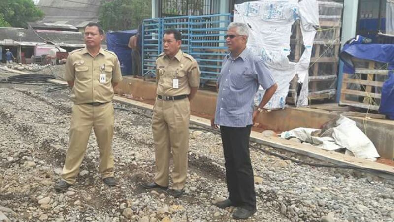 Wakil Walikota Pekalongan Tinjau Perkembangan Proyek Pembangunan