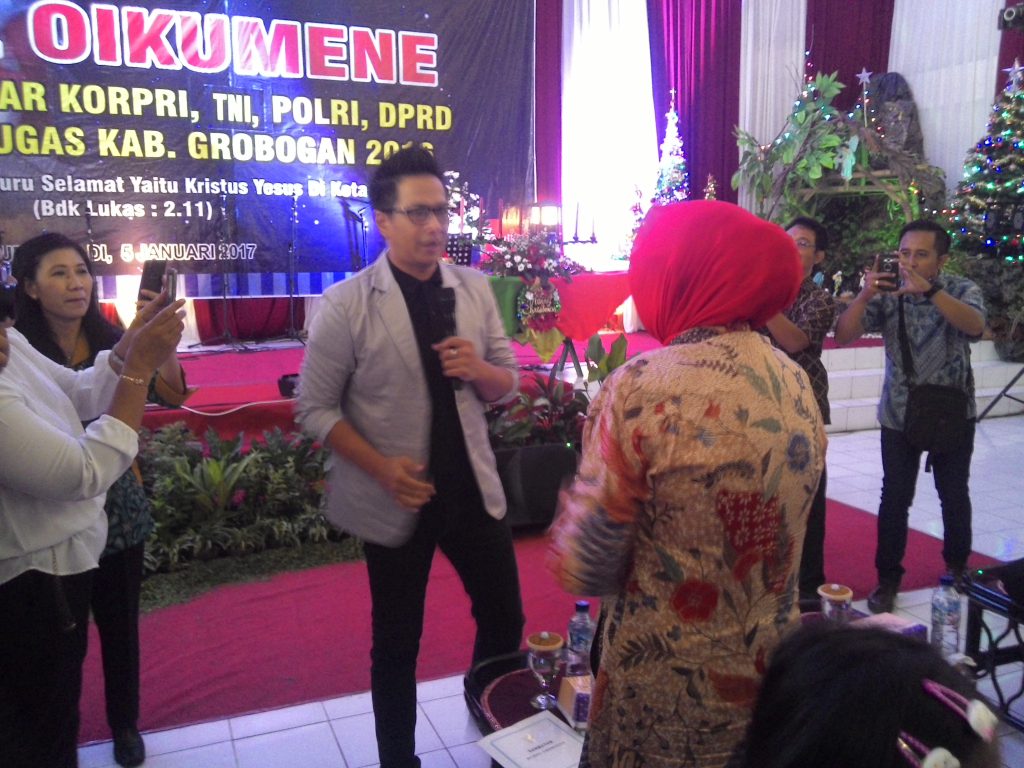 PT Syrup Gandeng Delon Natalan Bersama Di Grobogan