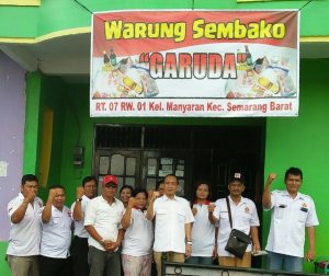 DPC Gerindra Siapkan Dua Milyar untuk 1000 Warung Sembako “Garuda” di Semarang