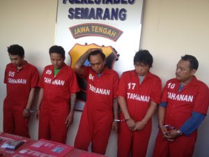 Dalam Empat Hari Satresnarkoba Polrestabes Semarang Bekuk Lima Pengedar Sabu