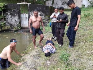 Petugas Kebersihan Ditemukan Tewas di Bendungan Komplek Akademi Kepolisian