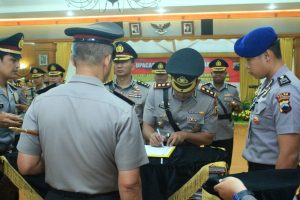 Sertijab Kapolres dan Pejabat Utama Polda Jateng