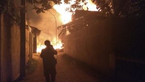 Gudang Gondo Pekalongan Terbakar