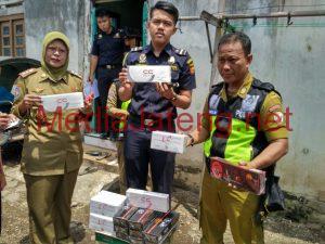 Ribuan Batang Rokok Disita