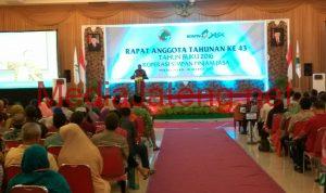 Penuh Berkah di RAT Kospin Jasa Ke 43