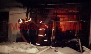 Gudang Penyimpanan Foto Copy Milk CV Subur Terbakar