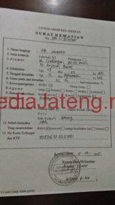 Sudah meninggal Duania Pada Tahun 2015, Identitas  Satu Terduga Teroris Diduga Palsu