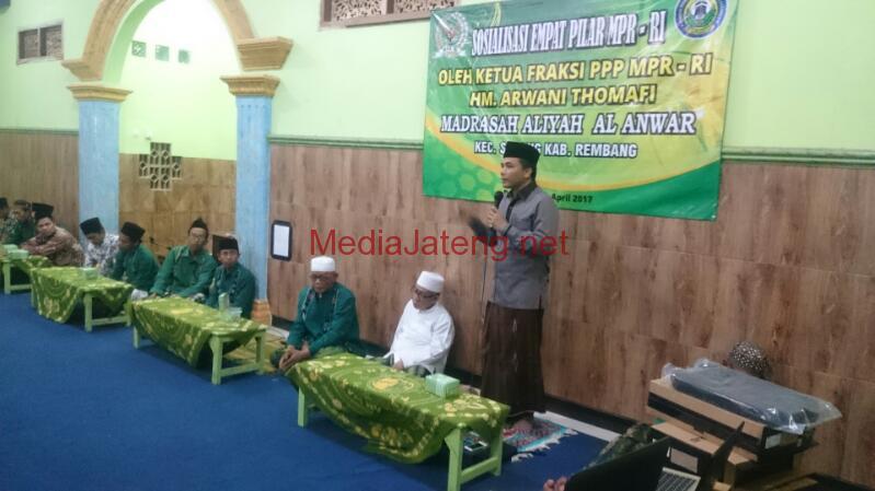 Menjaga keutuhan dan keamanan bangsa, tidak saja dilakukan secara lisan
