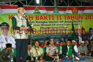 Kemah Bhakti GP Ansor Dibuka oleh Gubernur Ganjar Pranowo