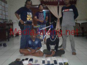 Membobol Counter HP, Dua Pelajar di Pati Ditangkap Unit Reskrim Polres Pati