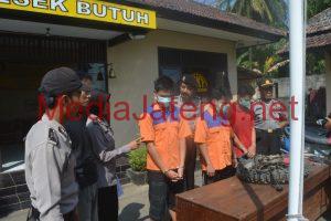 Curi Ban, 3 Pelajar Ini Dibekuk Polsek Butuh Purworejo