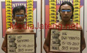 Dua Pengedar Togel Ditangkap Unit Reskrim Polres Wonogiri