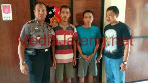 Tipu Dan Gadaikan Mobil Rental, Dua Pemuda Ditangkap Polsek Batang.