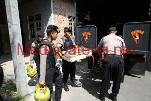 Ciduk Pengoplos Gas LPG, Polisi Sukoharjo Sita Ratusan Tabung