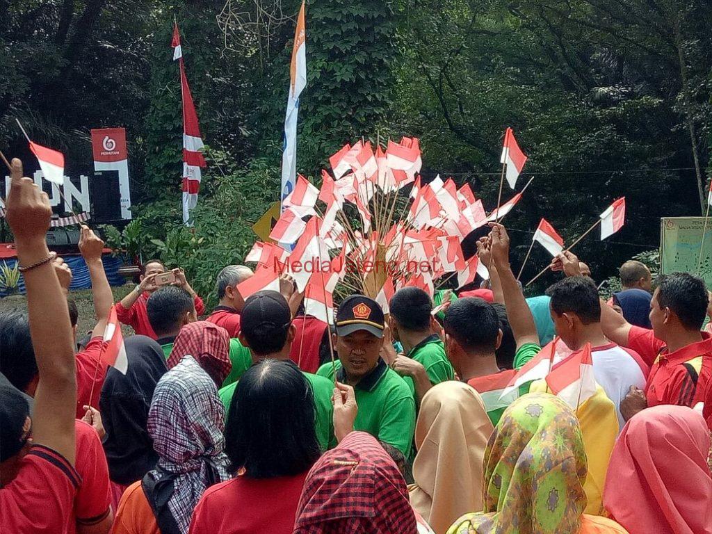 Perhutani kibarkan Merah Putih di Ungaran