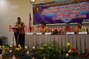 Pernah Raih Kepala Sekolah Teladan Nasional, Slamet Pegang APSI Demak