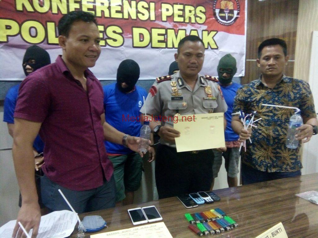 Polres Demak Ringkus Pengedar Sabu, Kiriman Napi Nusakambangan