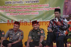 Ini Cara Kapolres Demak mewujudkan Sinergitas TNI, Polri dan Wartawan