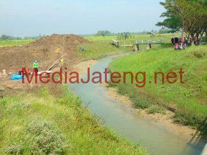 Ini Progres Perbaikan Irigasi Klambu