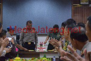 Diberi Kejutan Dandim 0716, Kapolres Demak: Maturnuwun Dinda