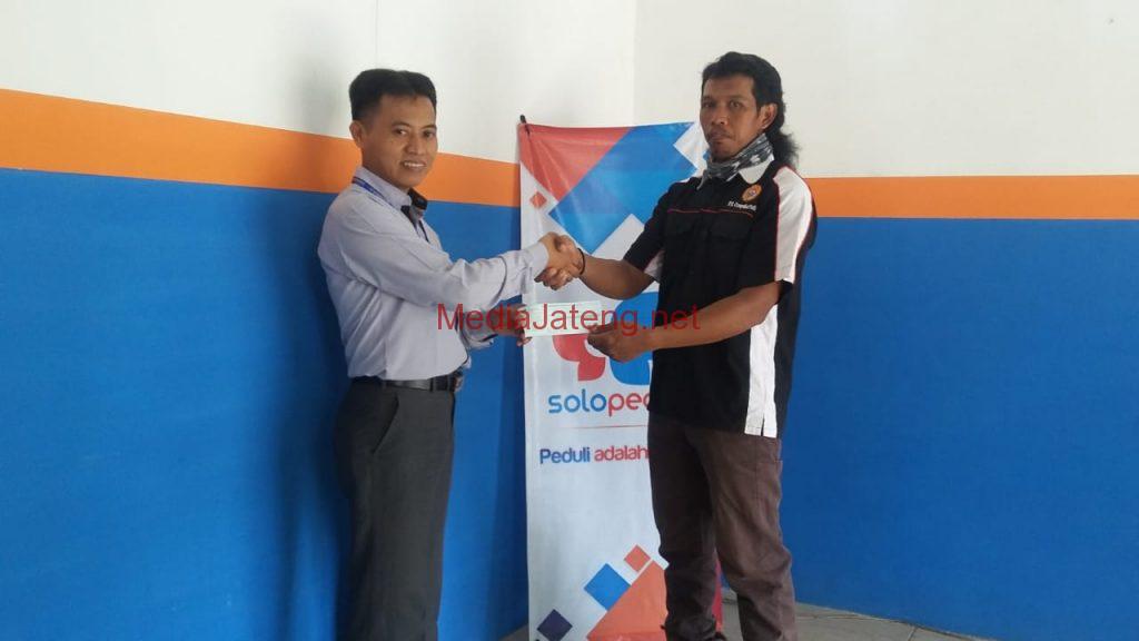 Persaudaraan Pencak Silat Cempaka Putih Sragen Bantu Palu
