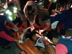 Truk Ngamuk Tabrak Motor, Satu Tewas