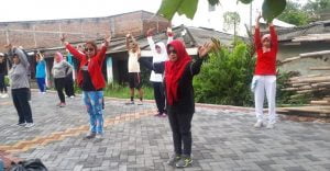 Caleg Di Kota Semarang Ini Rajin Ajak Warga Berpola Hidup Sehat