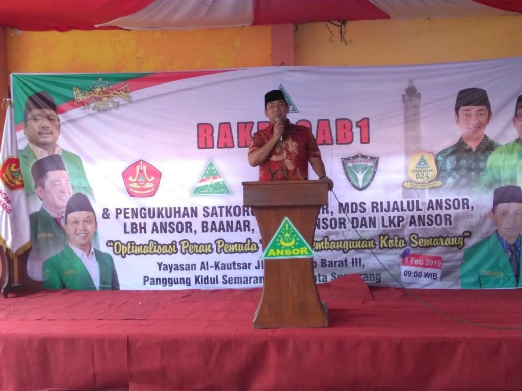 Walikota Semarang Ajak GP Ansor Terlibat Melawan Teror Pembakaran