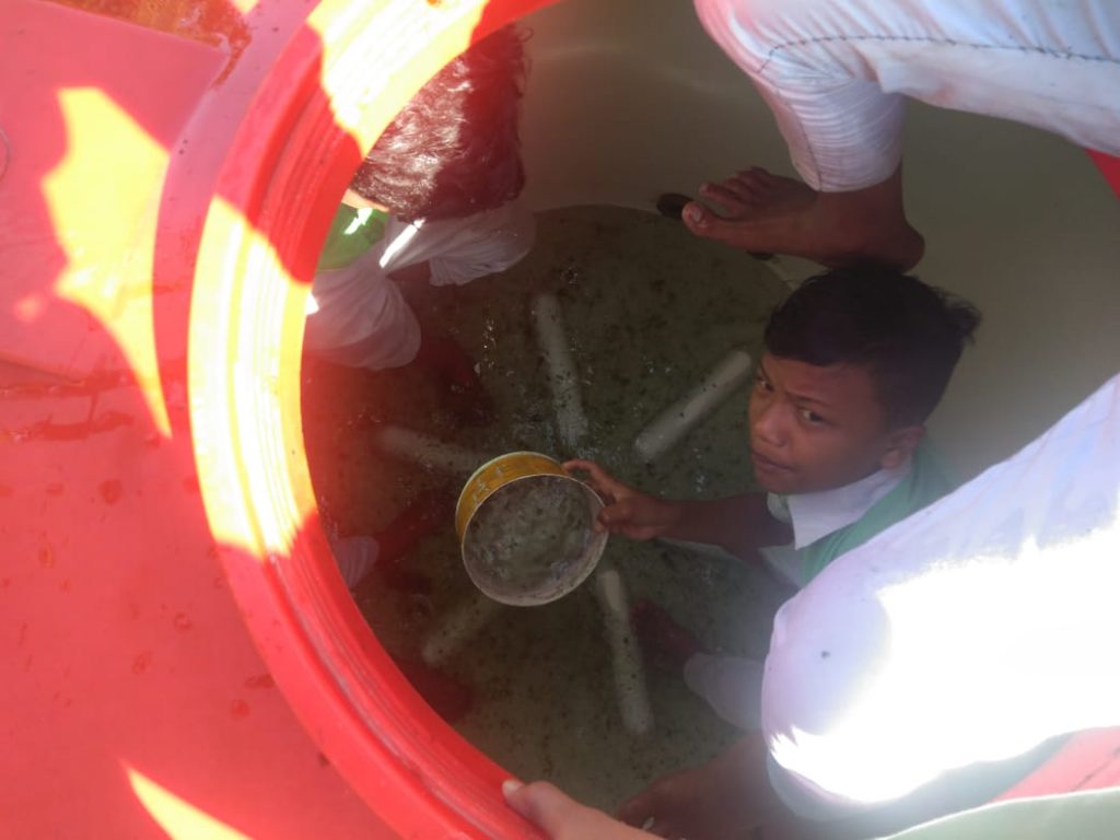 Di Kota Semarang, Santri Dipaksa Masuk Tandon Milik Sekolah