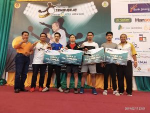 Ini Dia Jawara Tenis Meja Kospin Jasa Open 2019