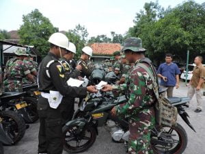 Prajurit Kodim 0717/Purwodadi Diperiksa Polisi Militer