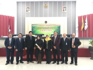 Teliti Rambut Jagung, Haslina Raih Gelar Doktor