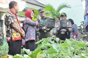 2 ribu Sayur Penambah Gizi dari Koramil Semarang Timur
