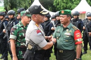 TNI Back up Pengamanan Simpanglima