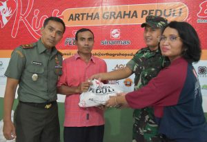 Sinergi Kodim-Artha Graha, Kucurkan Sembako Terjangkau