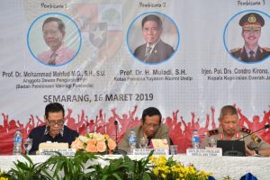 USM Hadirkan Muladi, Kapolda dan Mahfud Md Dalam Seminar Tentang Pancasila