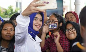 Eva Caleg Nasdem Ajak Warga Jateng Tidak Golput