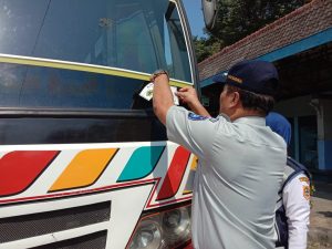 Persiapan Arus Mudik, Angkutan AKAP Grobogan Diperiksa