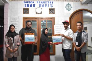 Serentak, Sembako Alfatrex Dibagi di 11 Panti Asuhan di 11 Kota