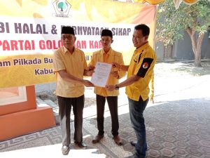 Partai Gokar Usung Petahana Maju Pilkada Demak 2020