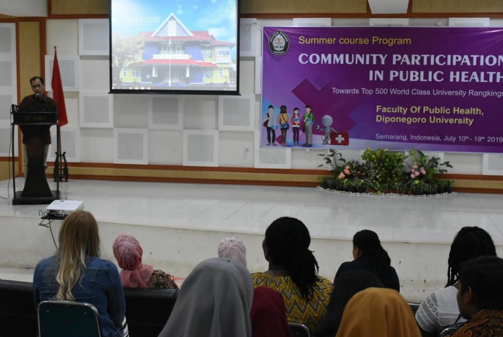 Undip Perkenalkan Program Kesehatan Masyarakat Kepada Tiga Negara